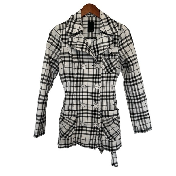 Vero Moda Plaid Double-Breasted Women's Jacket size XS - Picture 1 of 7